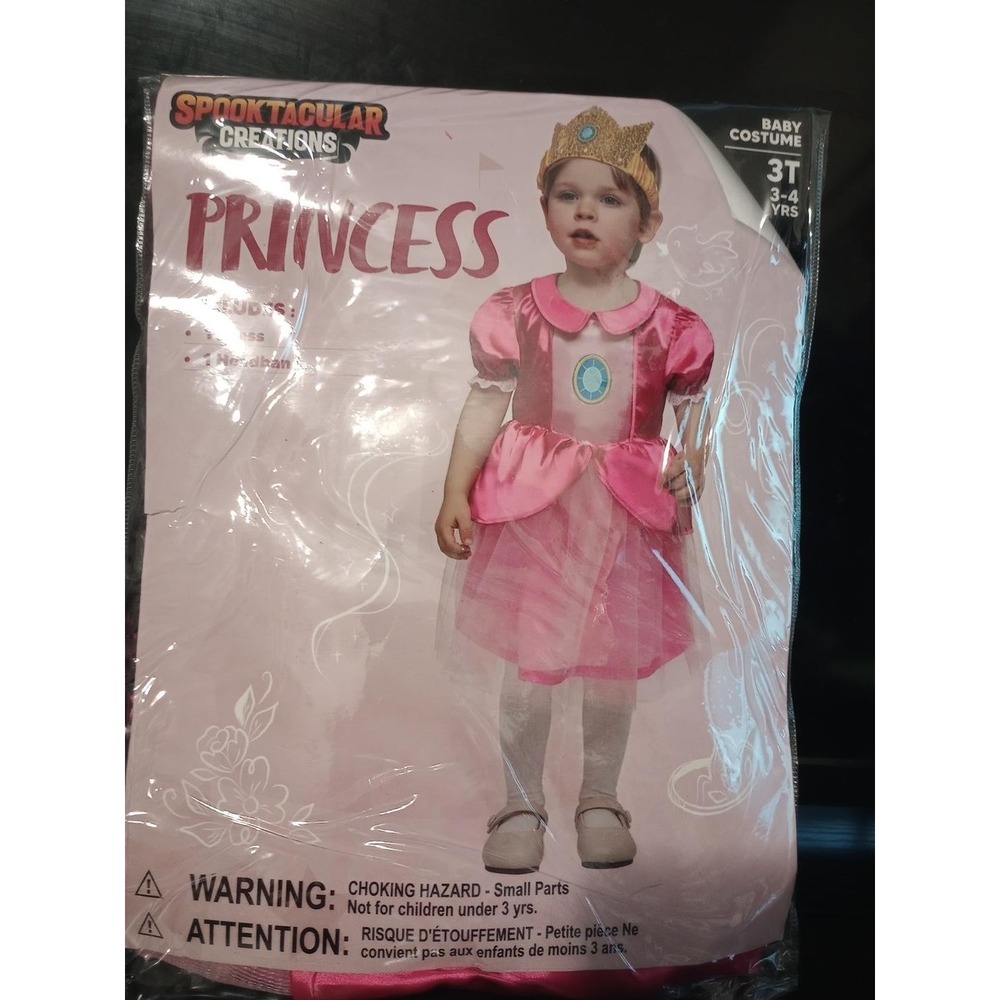 Spooktacular‎ Creations Princess Costume Girls 3T Dress Headband New